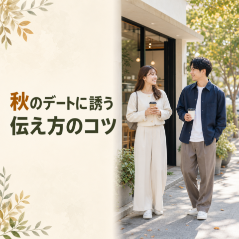 秋のデートに誘うには？🍀相手が答えやすい伝え方のコツ